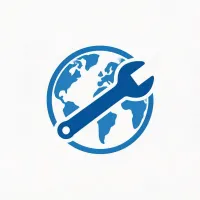 Global service network icon