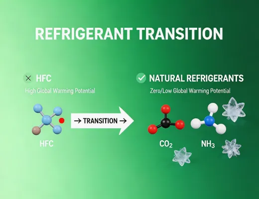 FrostLine refrigerant transition roadmap from HFC to natural refrigerants